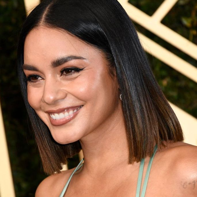 short hairstyles for thick hair vanessa hudgens