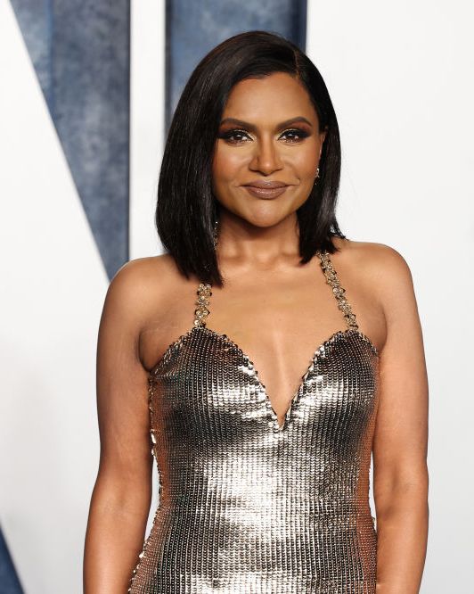 short hairstyles for thin hair mindy kaling
