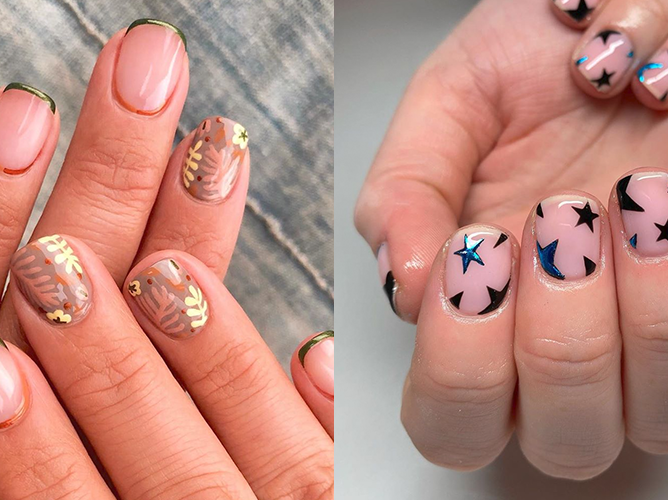 cute fingernails designs