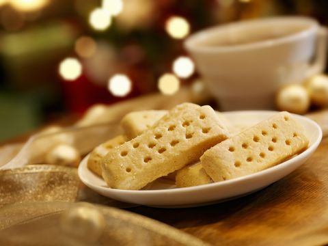 Shortbread Cookies at Christmas Time