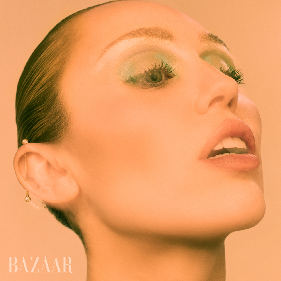 miley cyrus harpers bazaar december january 2024