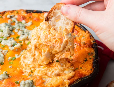 buffalo chicken dip horizontal