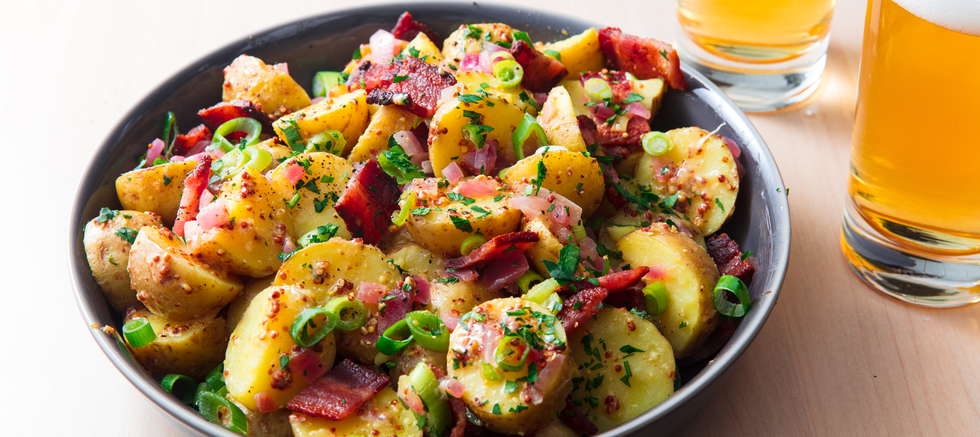 Best Hot German Potato Salad Recipe How To Make Warm German Style Potato Salad