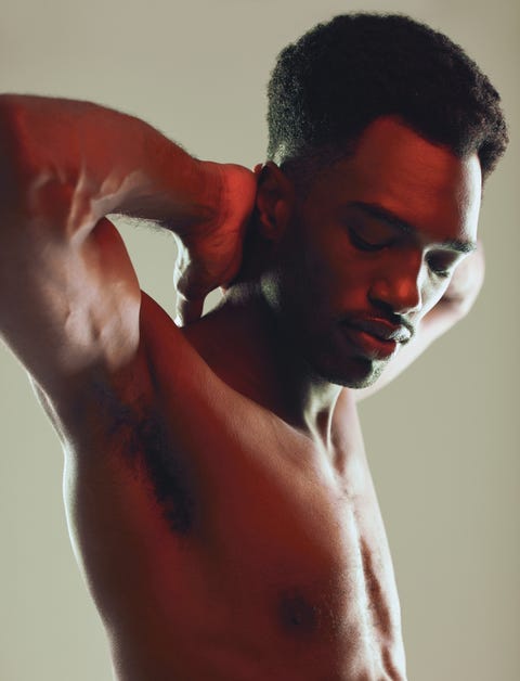 Shot of a handsome young man posing in the studio