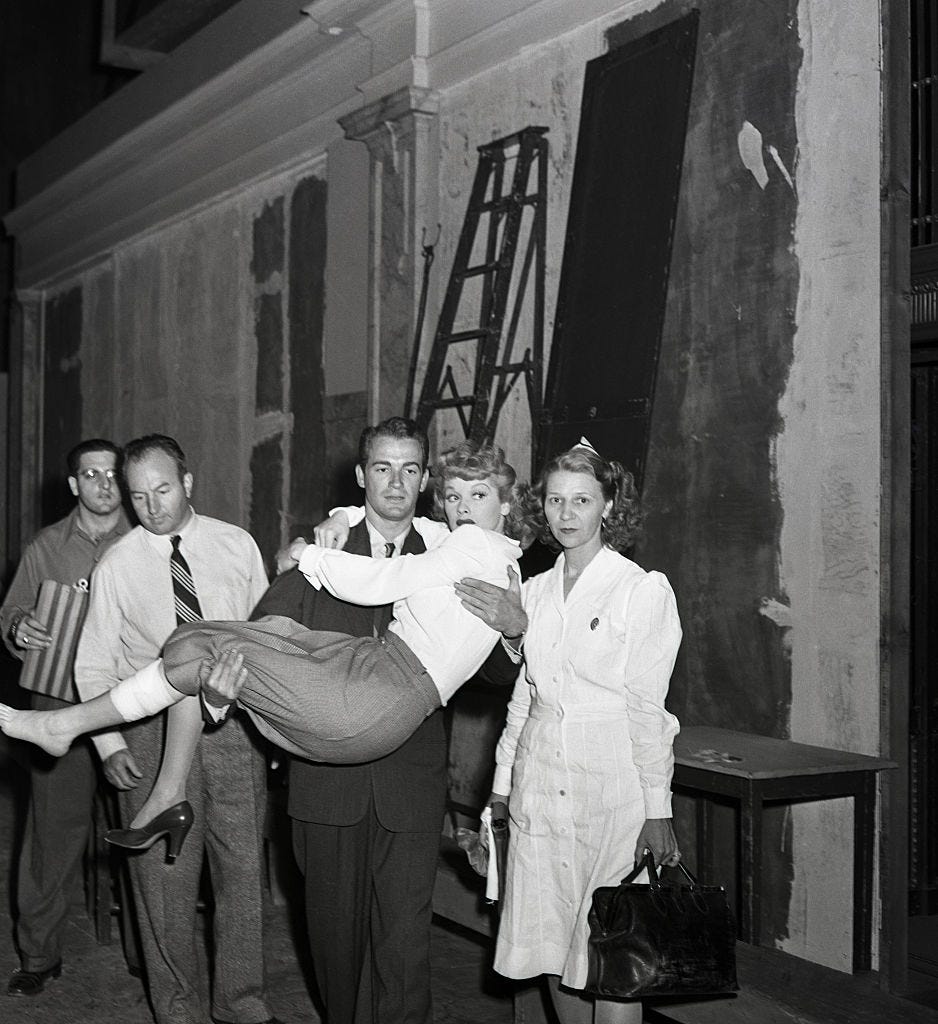 45 Rare Photos of Lucille Ball on Set Through the Years