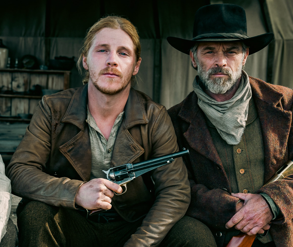 daniel webber as jesse owens in 'billy the kid'