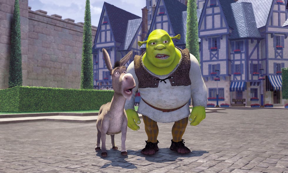 shrek and donkey