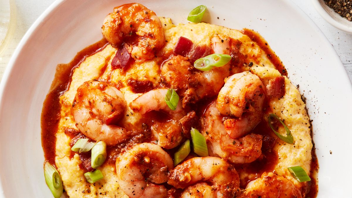 preview for Cheesy Bacon Shrimp & Grits Are Yours In 30 Minutes (Or Less)
