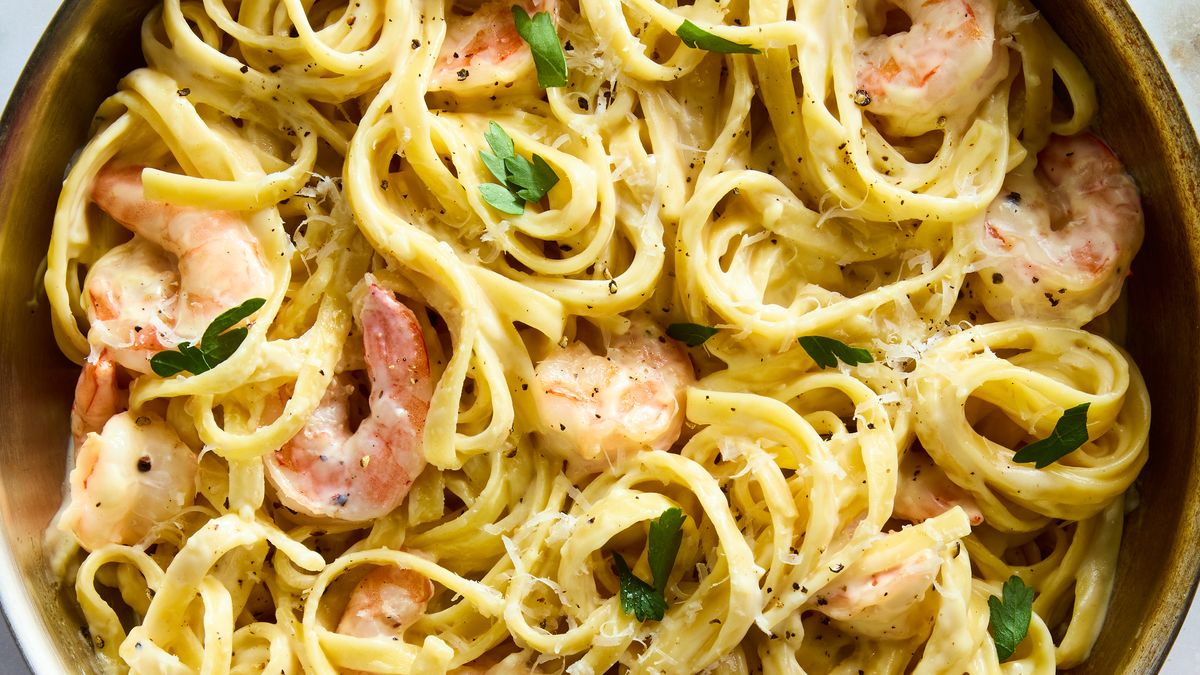 preview for Your New Favorite Weeknight Dinner: Shrimp Alfredo