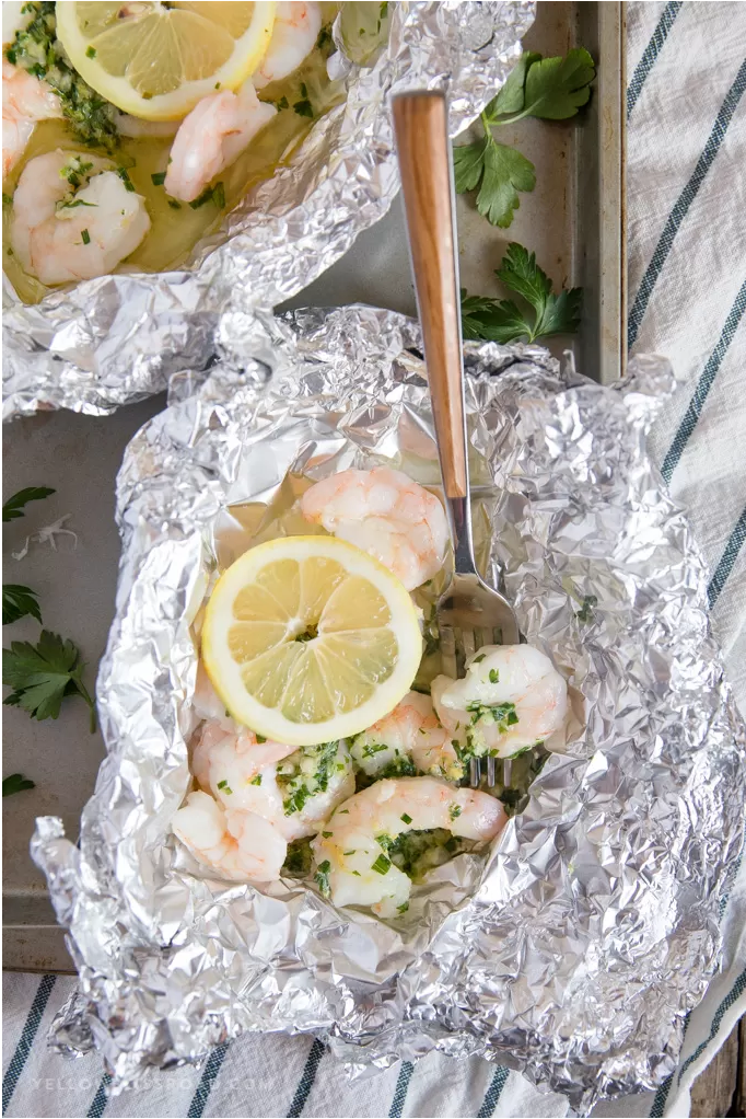 25 Easy Shrimp Foil Packet Recipes - How to Cook Shrimp in Foil