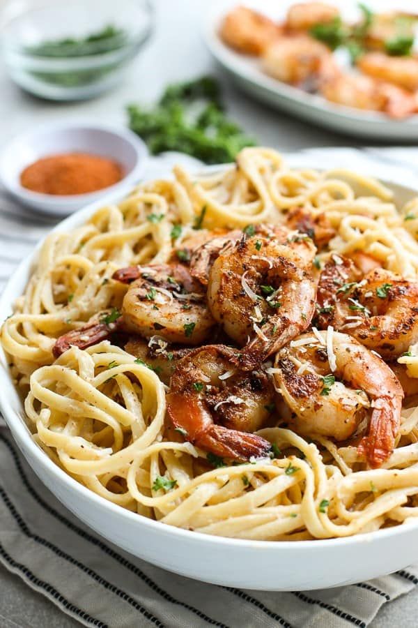 26 Best Shrimp Pasta Recipes Seafood Pasta Recipes With Shrimp Shrimp Pasta Recipes Blackened Shrimp Pasta 1650985561