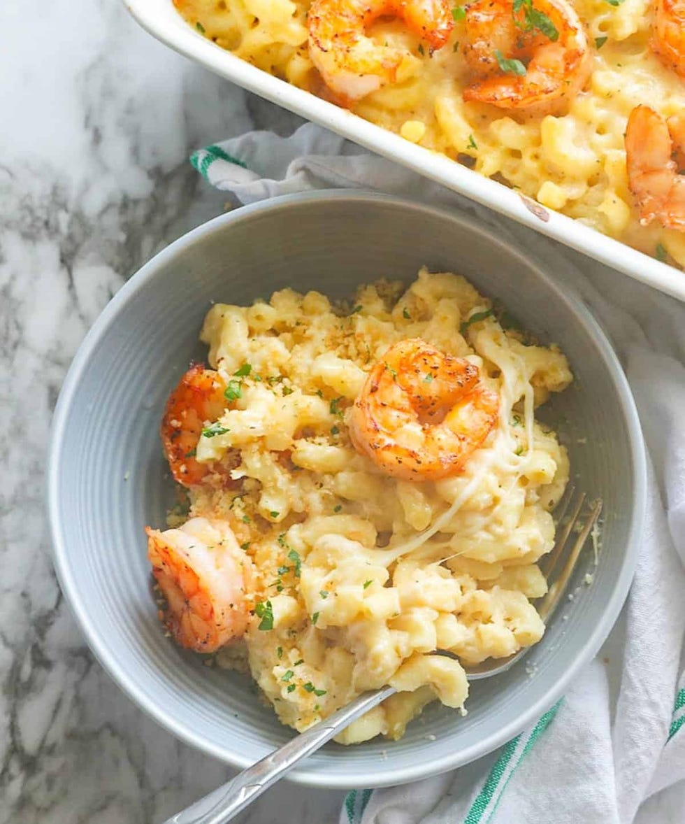 shrimp mac and cheese