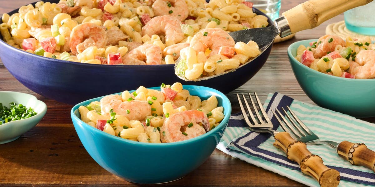 Best Shrimp Pasta Salad Recipe - How to Make Shrimp Pasta Salad