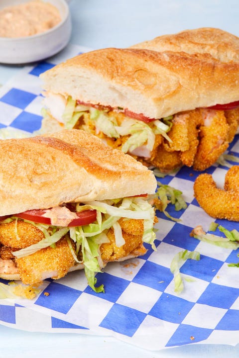 shrimp po’ boy