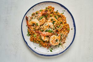 shrimp risotto