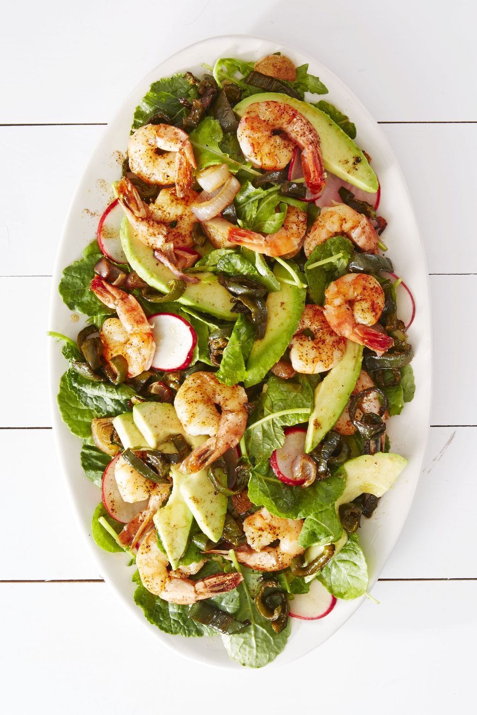 best keto diet recipes  shrimp poblano salad