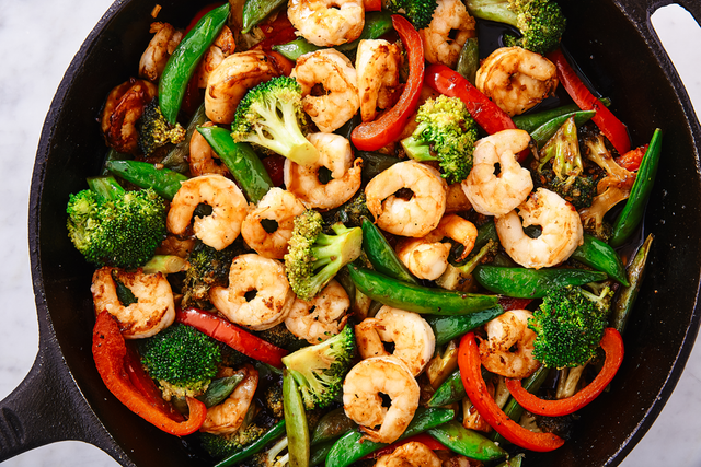 shrimp stir fry delishcom
