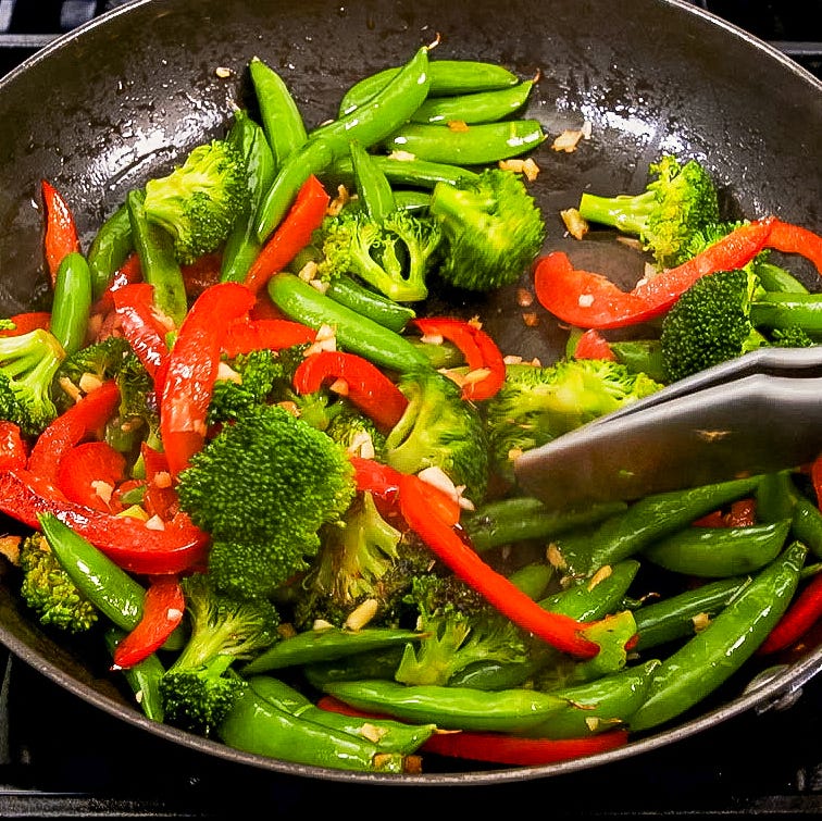 shrimp stirfry