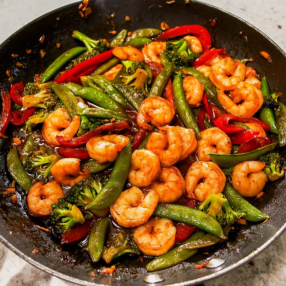 shrimp stirfry