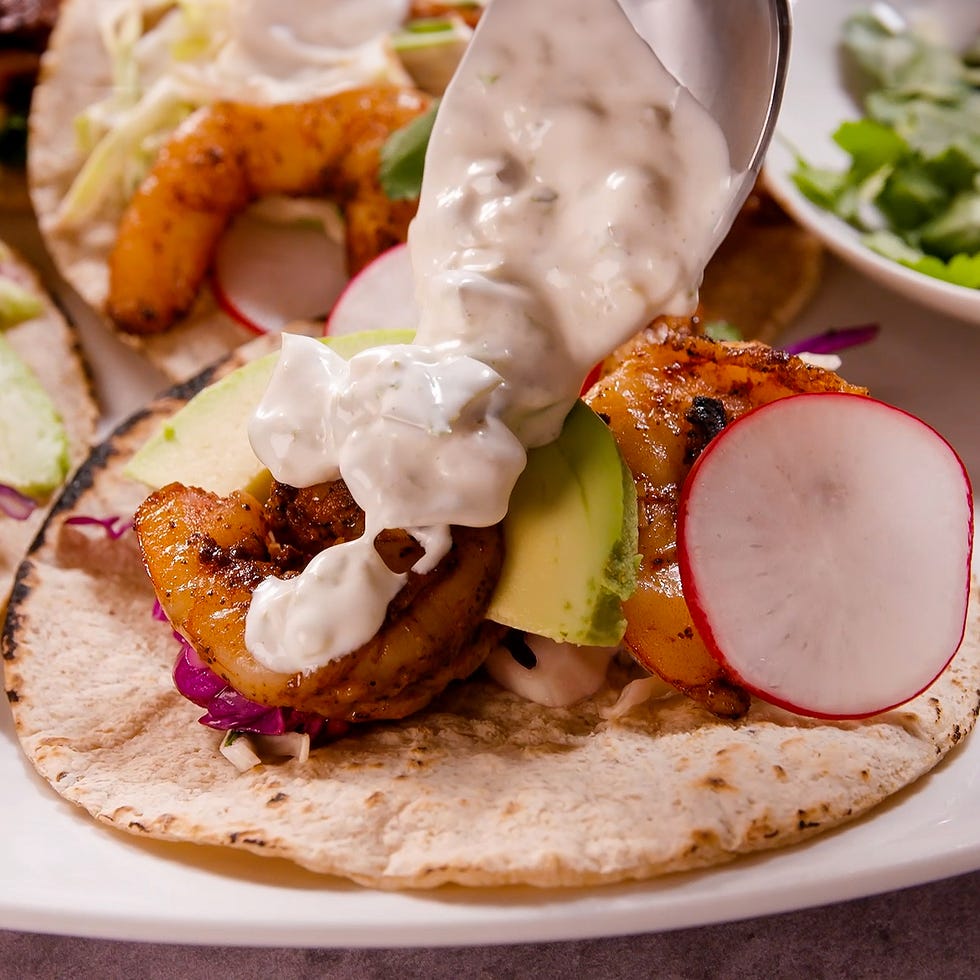 shrimp tacos