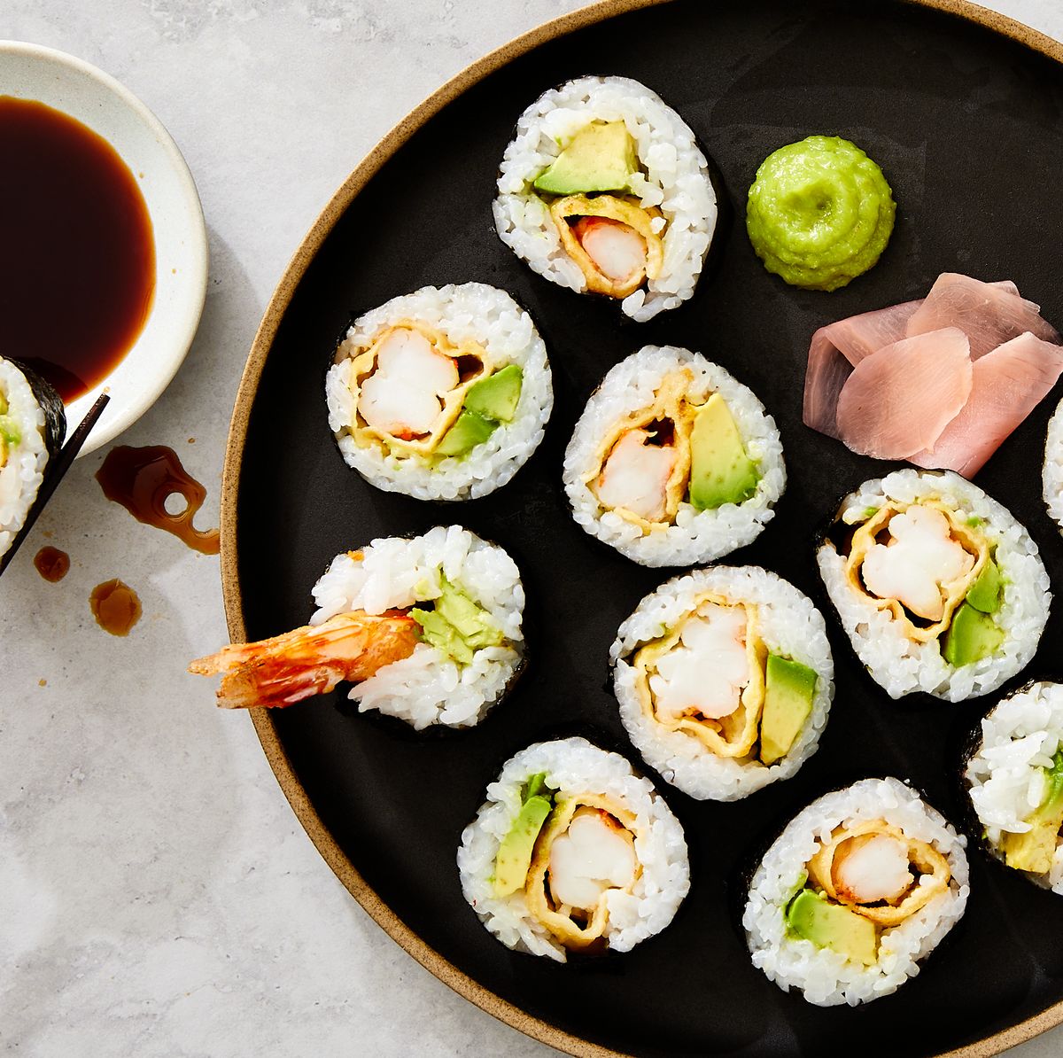 Best Shrimp Tempura Roll Recipe - How To Make Shrimp Sushi