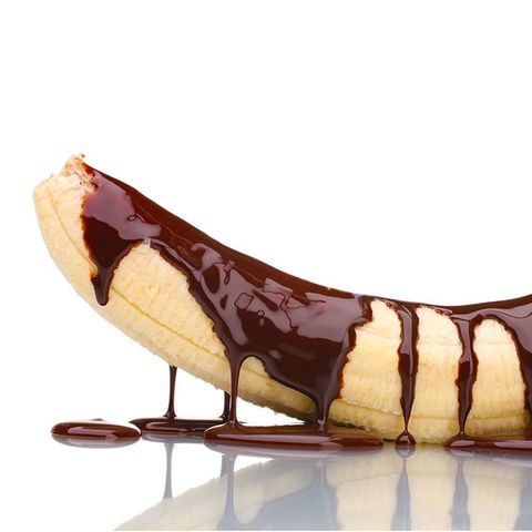 Chocolate covered banana