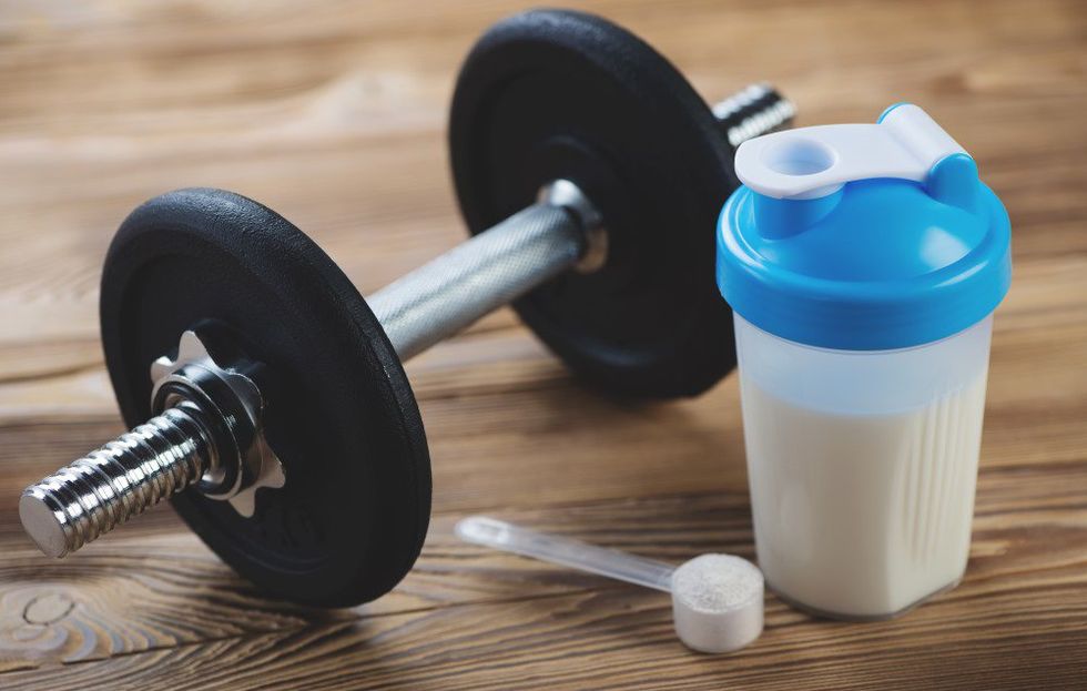 Post-workout protein shake