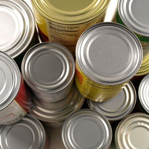 Dented Canned Goods
