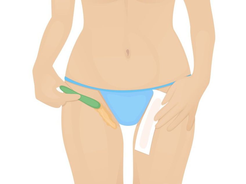 You don't want to walk around with your Pubic area swollen. Make sure