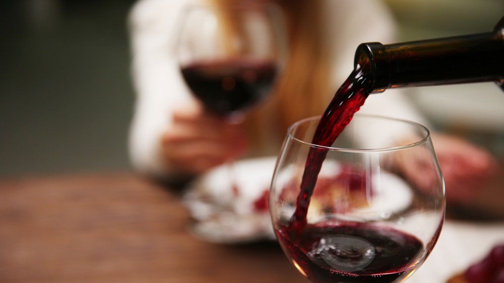 Two glasses of wine may contain more than the daily sugar limit