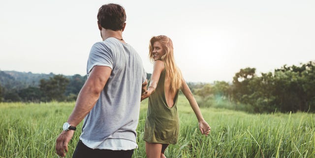 People in nature, Photograph, Facial expression, Grass, Friendship, Love, Happy, Grassland, Meadow, Fun, 