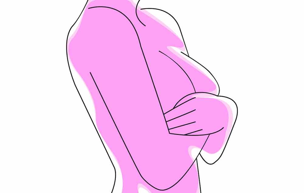 Painful lumps under breast? : r/PlusSize