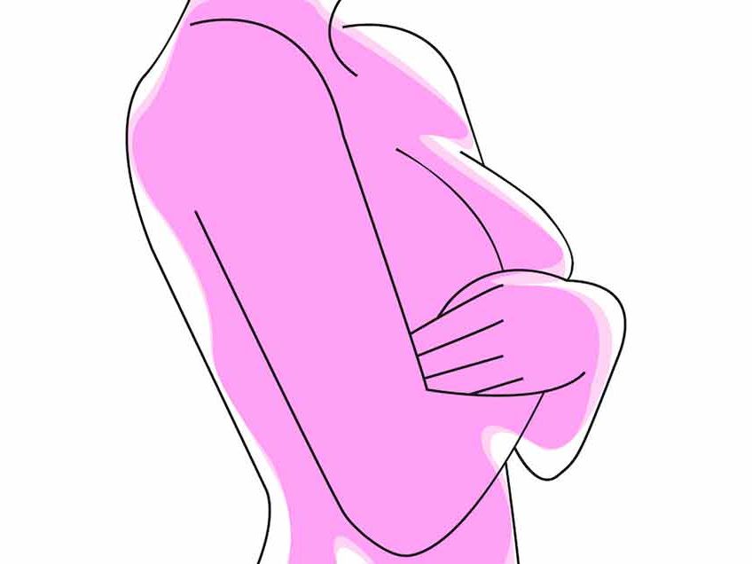 illustration of breast lumps types in women 31744578 Vector Art at