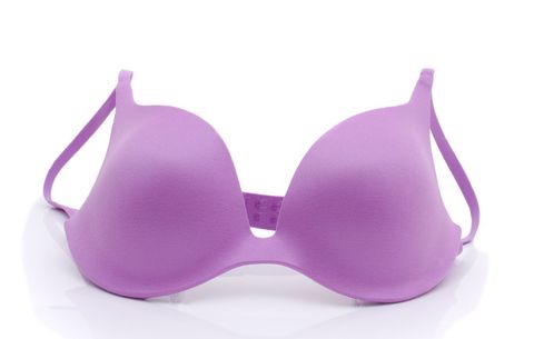 Purple bra