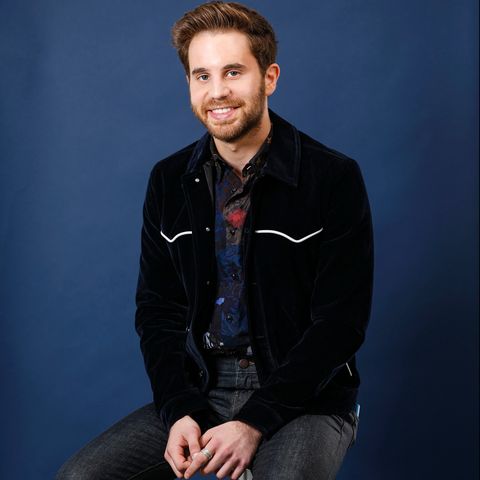 mandatory credit photo by brian achinvisionapshutterstock 10199815bben platt poses for a portrait in new york to promote his debut album "sing to me instead"ben platt portrait session, new york, usa   28 mar 2019