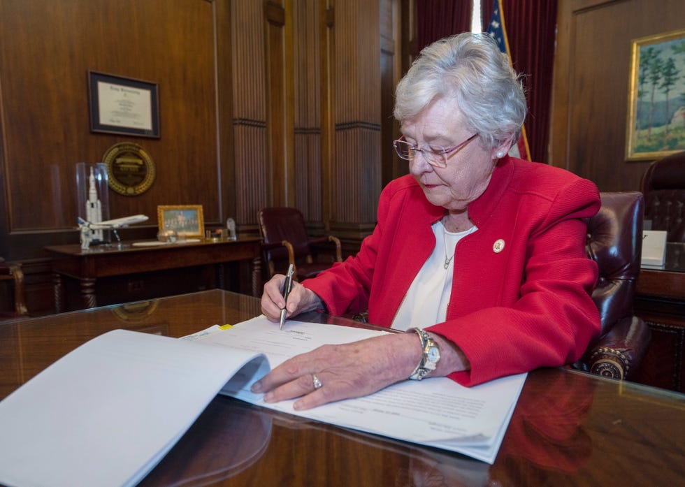 Alabama Governor Kay Ivey Human Life Protection Act
