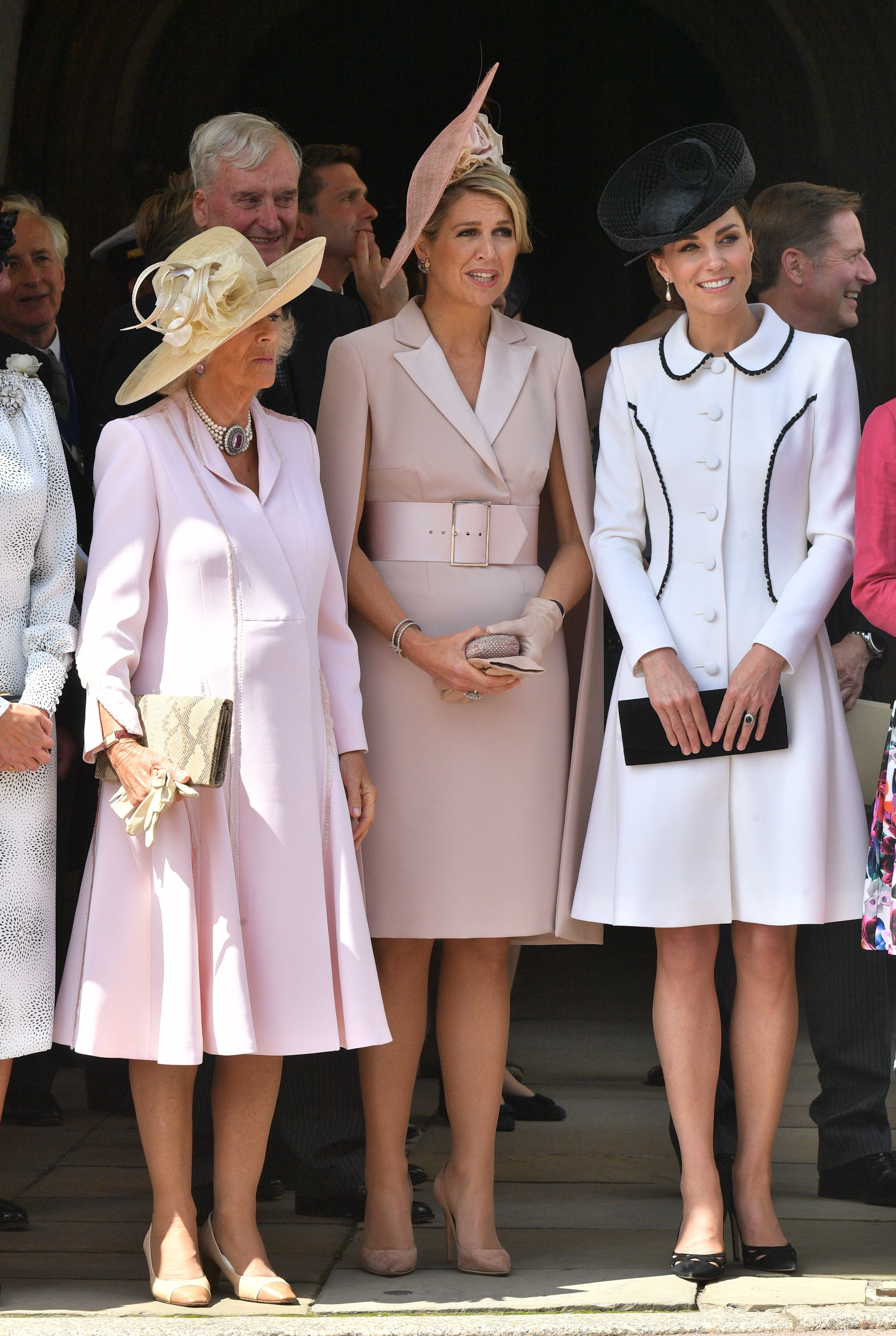 Middleton's White Walker Dress at the Order of the Garter Ceremony Photos