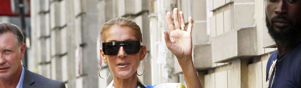 Celine Dion Steps Out In No Pants at Paris Couture Week