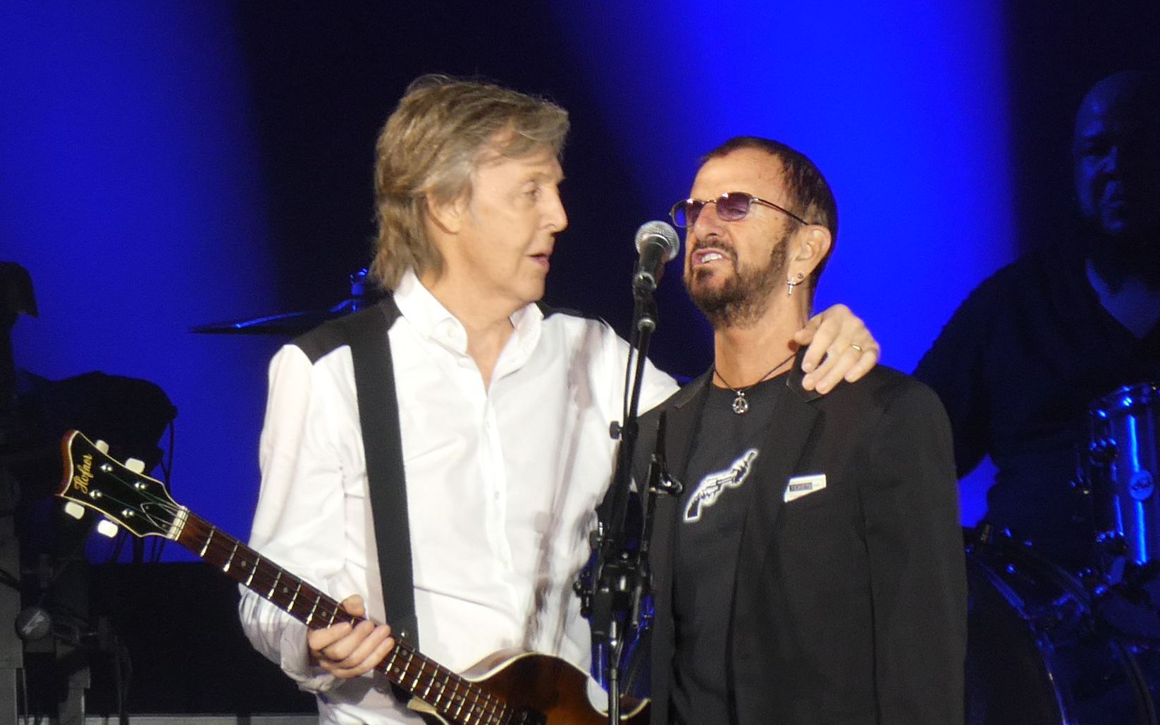 Paul McCartney and Ringo Starr Reunited On Stage