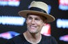 Tom Brady Wears Nick Foquet Hat to Patriots Panthers Postgame Presser