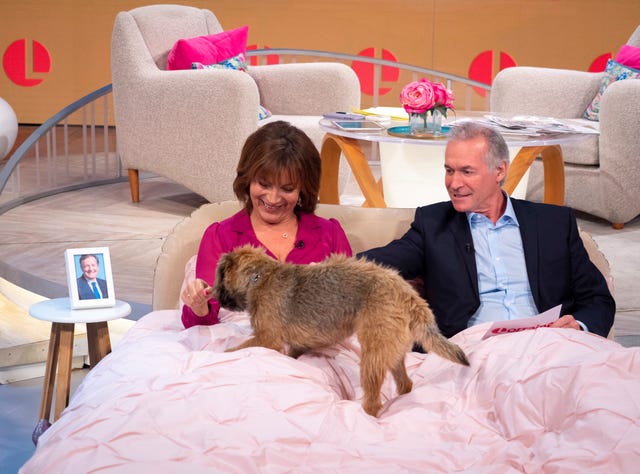 Lorraine Kelly dog Angus