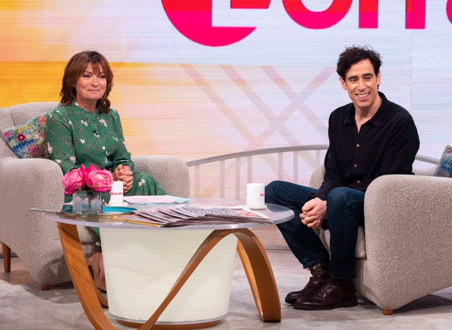 Lorraine’s shirt dress is perfect for chic daytime dressing