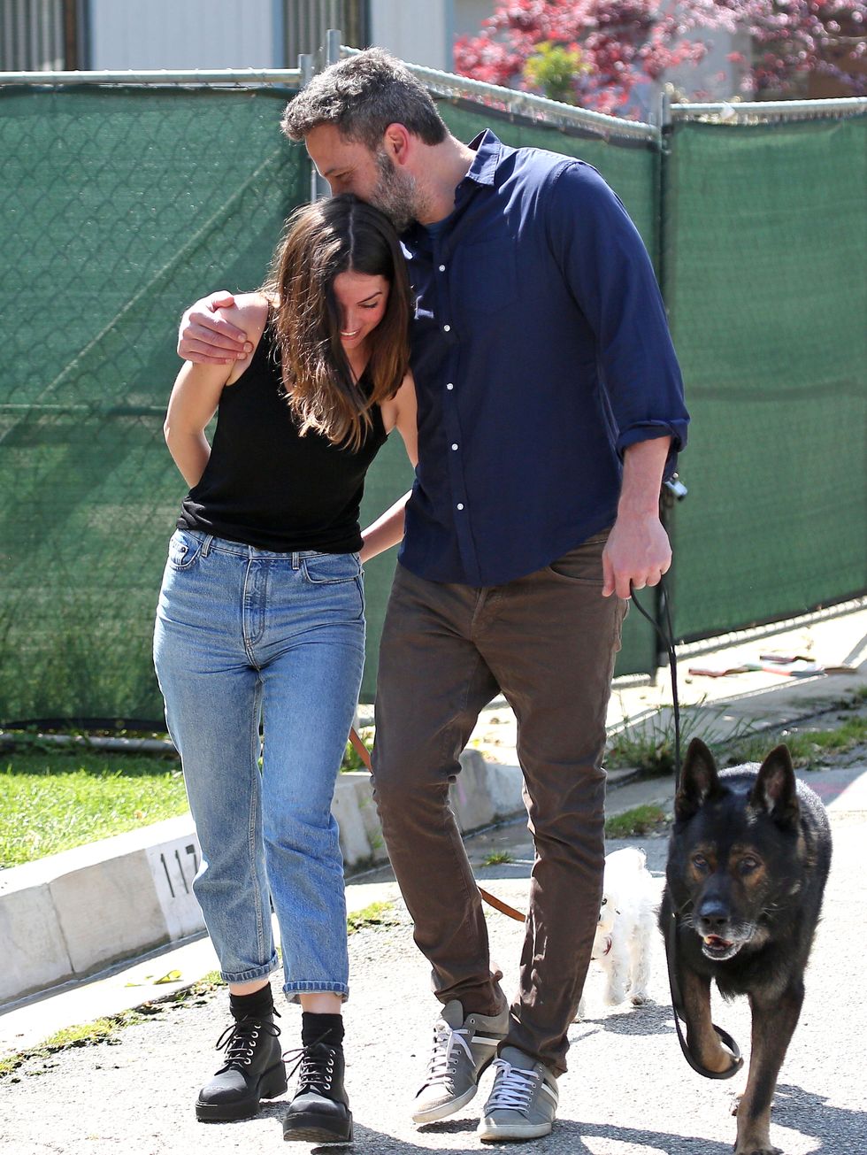 Ben Affleck and Ana de Armas out and about, Los Angeles - 01 Apr 2020