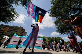 mandatory credit photo by eric gayapshutterstock 11914312c
demonstrators gather on the steps to the state capitol to speak against transgender related legislation bills being considered in the texas senate and texas house, in austin, texas
texas legislature transgender legislation, austin, united states   20 may 2021