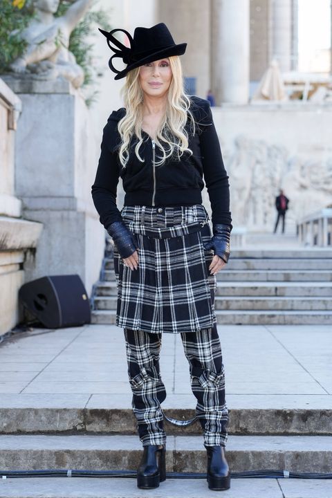 mandatory credit photo by laurent vusipashutterstock 13430765ab
cher
rick owens show, arrivals, spring summer 2023, paris fashion week, france   29 sep 2022