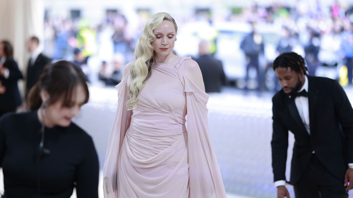 preview for The making of Gwendoline Christie's Fendi gown for the 2023 Met Gala