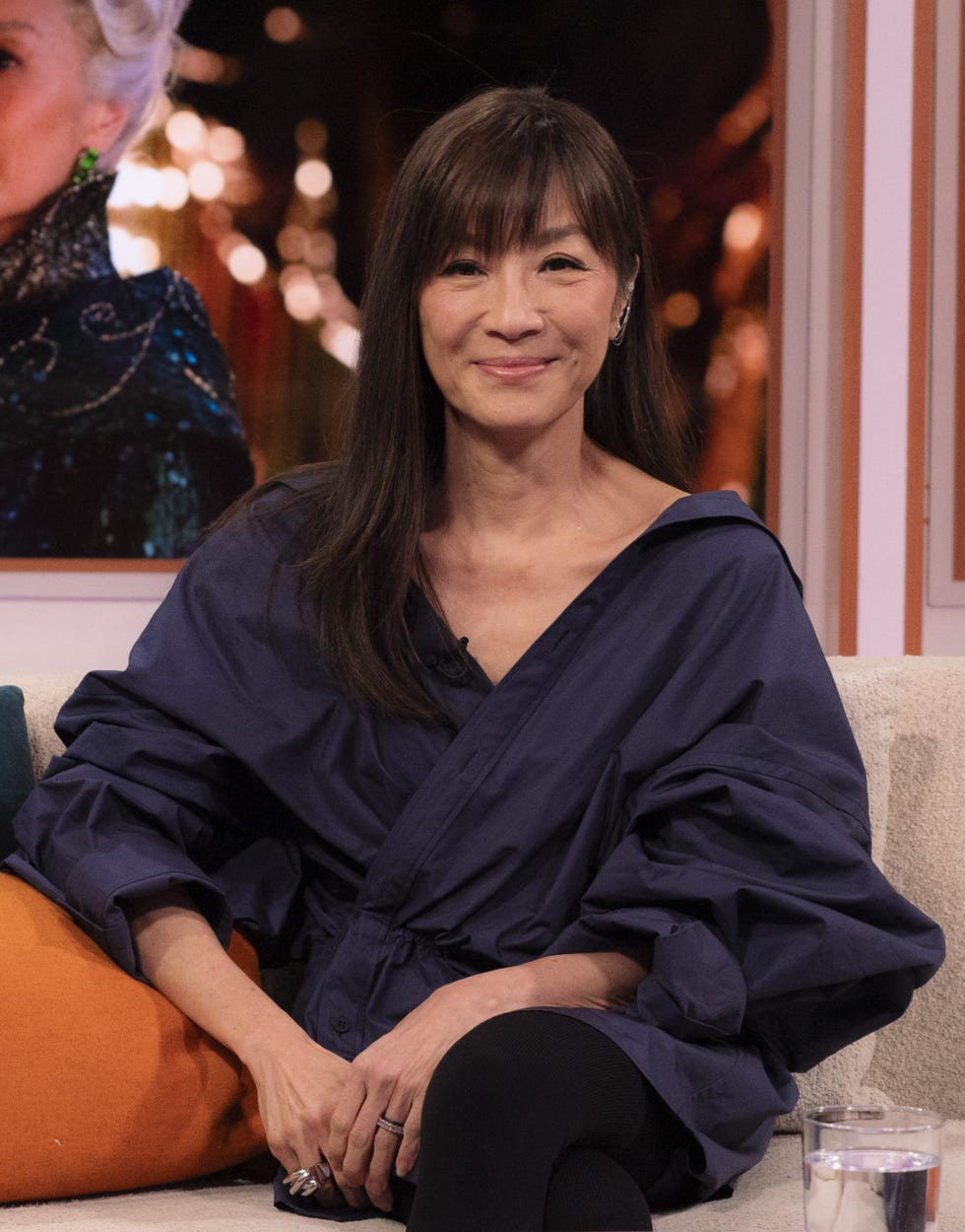 editorial use only mandatory credit photo by ken mckayitvshutterstock 15110763b michelle yeoh good morning britain tv show, london, uk 21 jan 2025