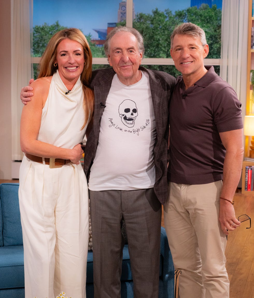 cat deeley flowing trousers