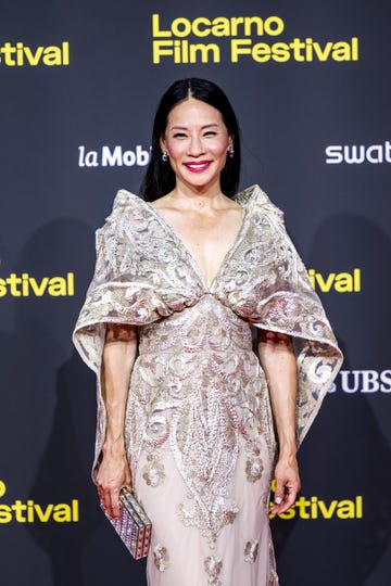 editorial use only mandatory credit: photo by jean christophe bott/epa/shutterstock (15441147av) lucy liu poses on the red carpet for the movie rosemead at the the 78th locarno international film festival, in locarno, switzerland, 14 august 2025. 78th locarno film festival, switzerland 14 aug 2025