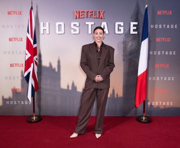 mandatory credit: photo by stillmoving.net/shutterstock (15446815br)suranne jones attends the special screening of netflix's 'hostage' at ham yard hotel, london on august 18th, 2025. (photo by stillmoving.net for netflix)special screening of netflix's 'hostage' at ham yard hotel, london, uk 18 aug 2025